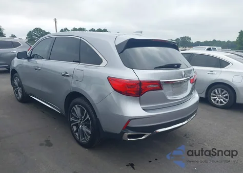 2020 Acura Mdx Technology Package z USA, uszkodzony, nr VIN 5J8YD3H51LL009822